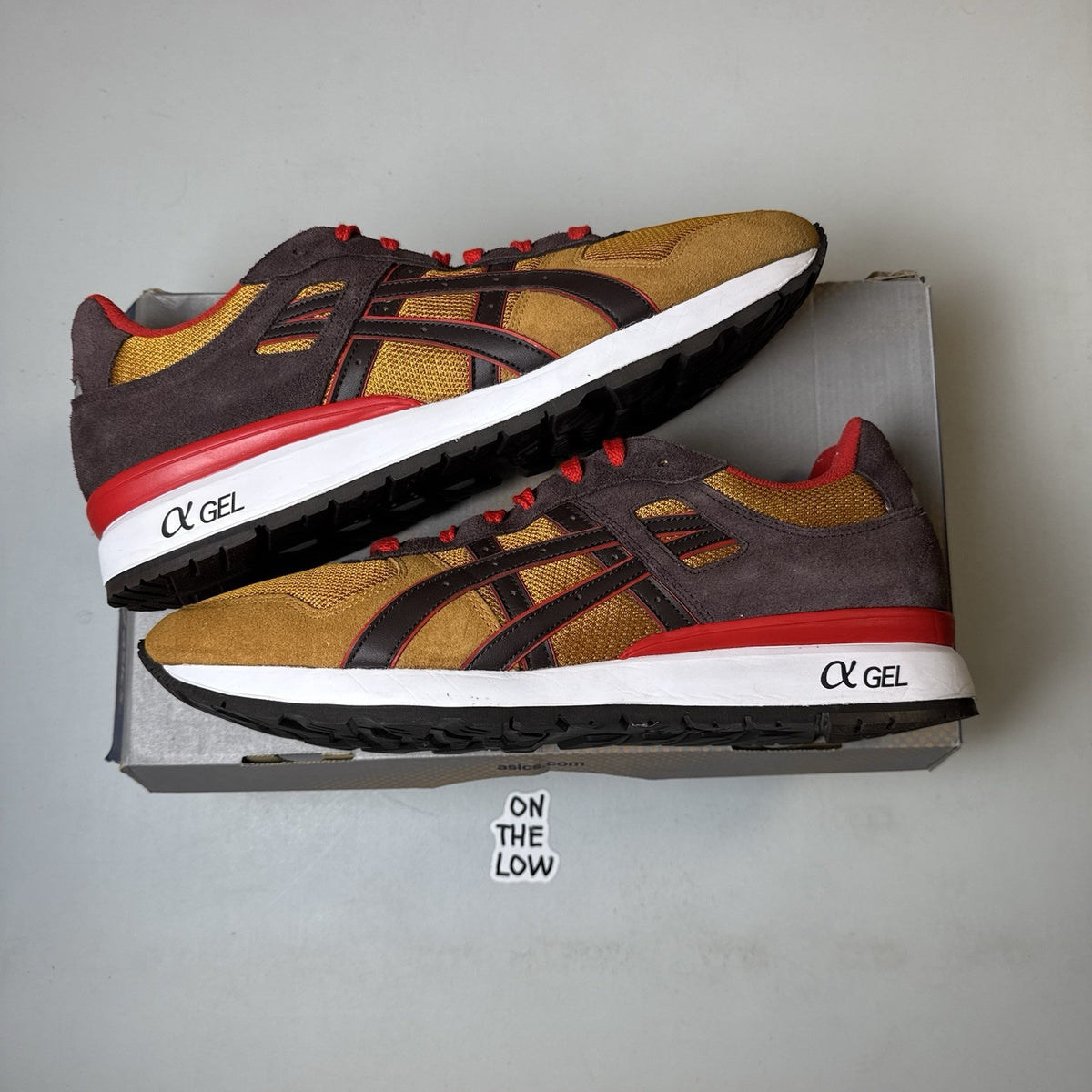 Asics GT II Tan Dark Brown | H408N | Size 13 mens