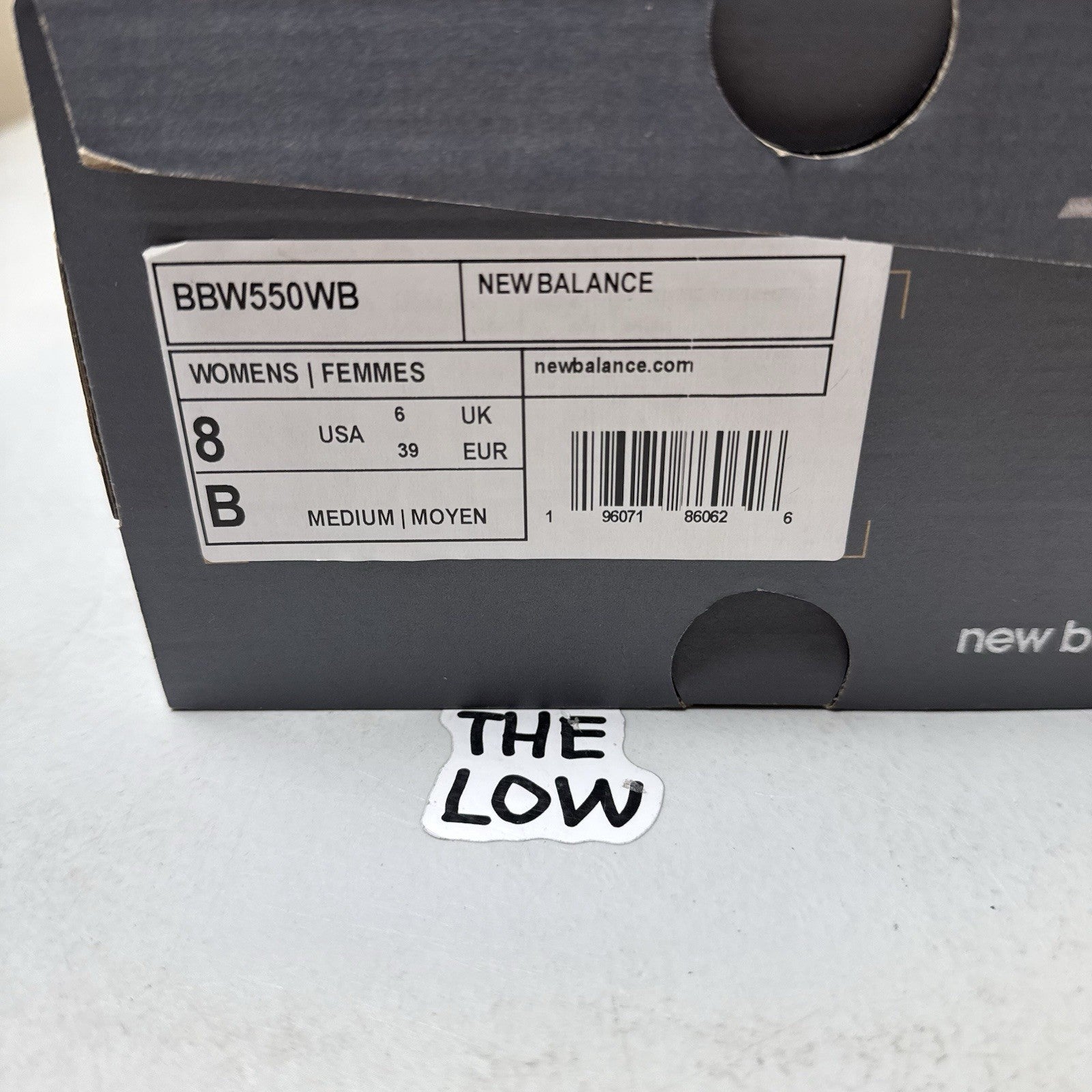 New Balance 550 Aura Purple | BBW550WB | NEW | Size 8W / 6.5M