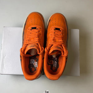 Nike Air Force 1 Low Orange Skeleton Halloween | CU8067-800 | Size 8.5 Men's US