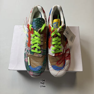 Adidas ZX 8000 Superearth x Sean Wotherspoon Off White/Blue/Red GZ3088 Size 9.5