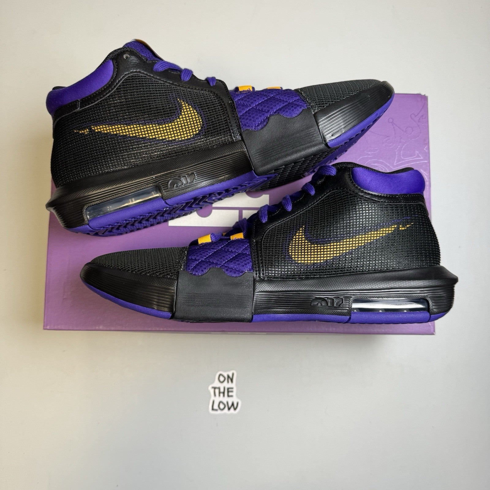 Nike Lebron Witness 8 VIII Black Purple Gold | NEW | FB2239-001 | Size 10.5 Mens