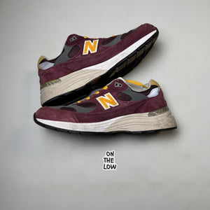 New Balance 992 Burgundy Gold | M992CA | Size 10.5 Mens