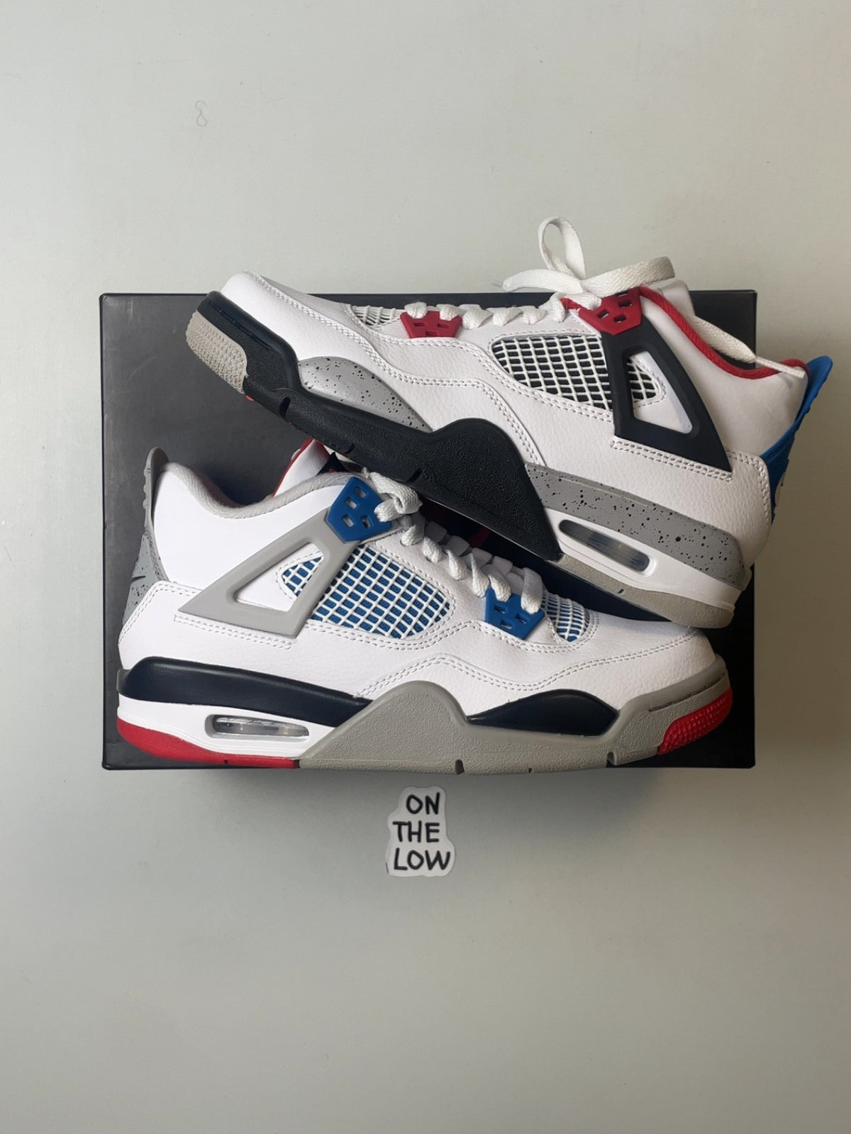 Air Jordan 4 Retro What The (GS) | 408452-146 | Size 5Y / 6.5W