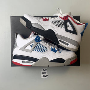 Air Jordan 4 Retro What The (GS) | 408452-146 | Size 5Y / 6.5W