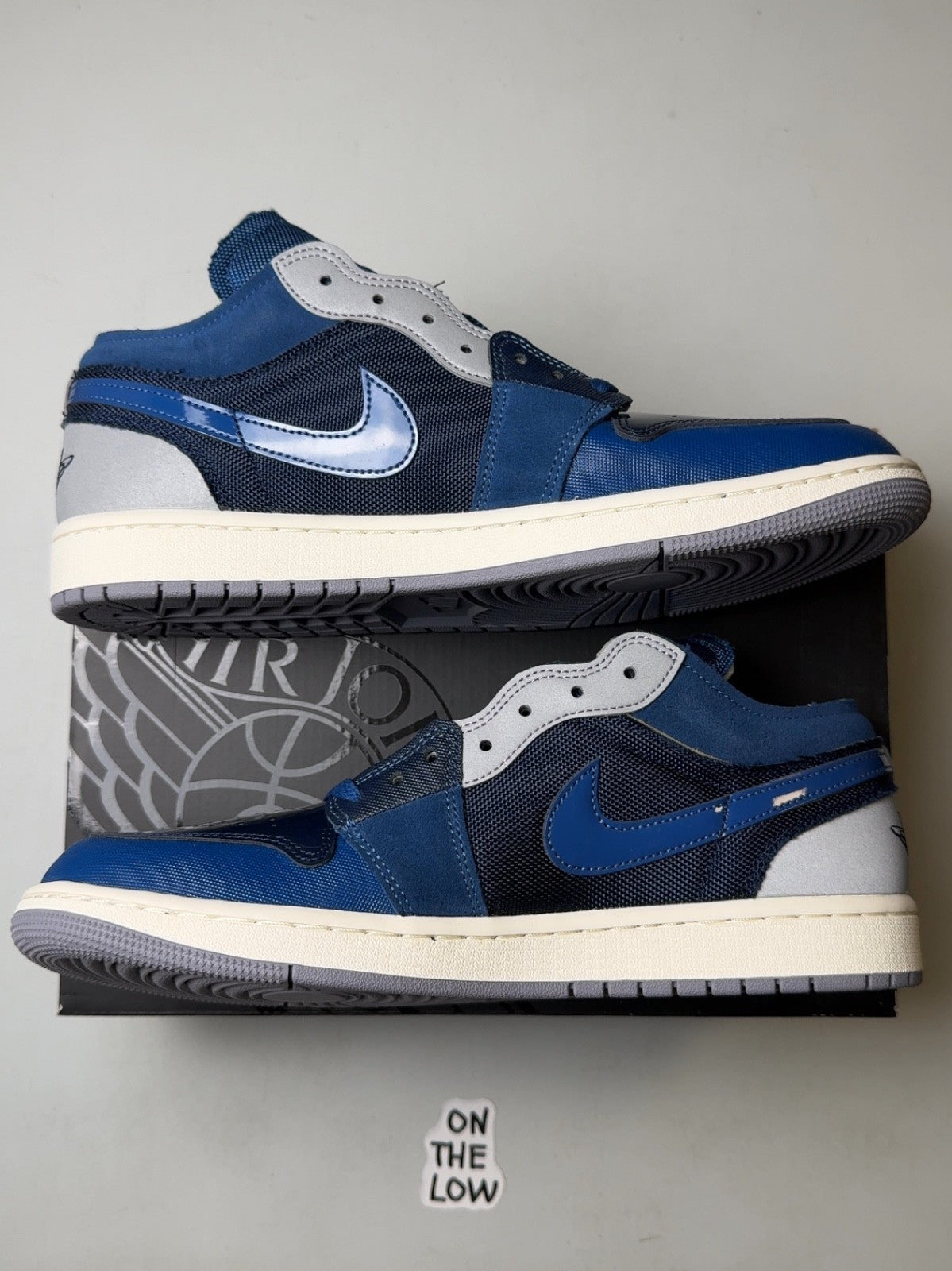 Jordan 1 Low SE Craft Obsidian French Blue | DR8867-400 | Size 10 Men's US