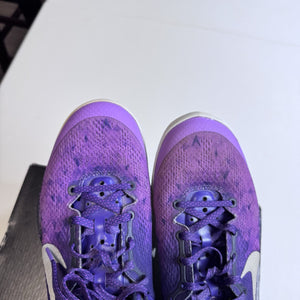 Nike Kobe VIII 8 Playoffs Purple Platinum | 555035-500 | Size 8 Mens US