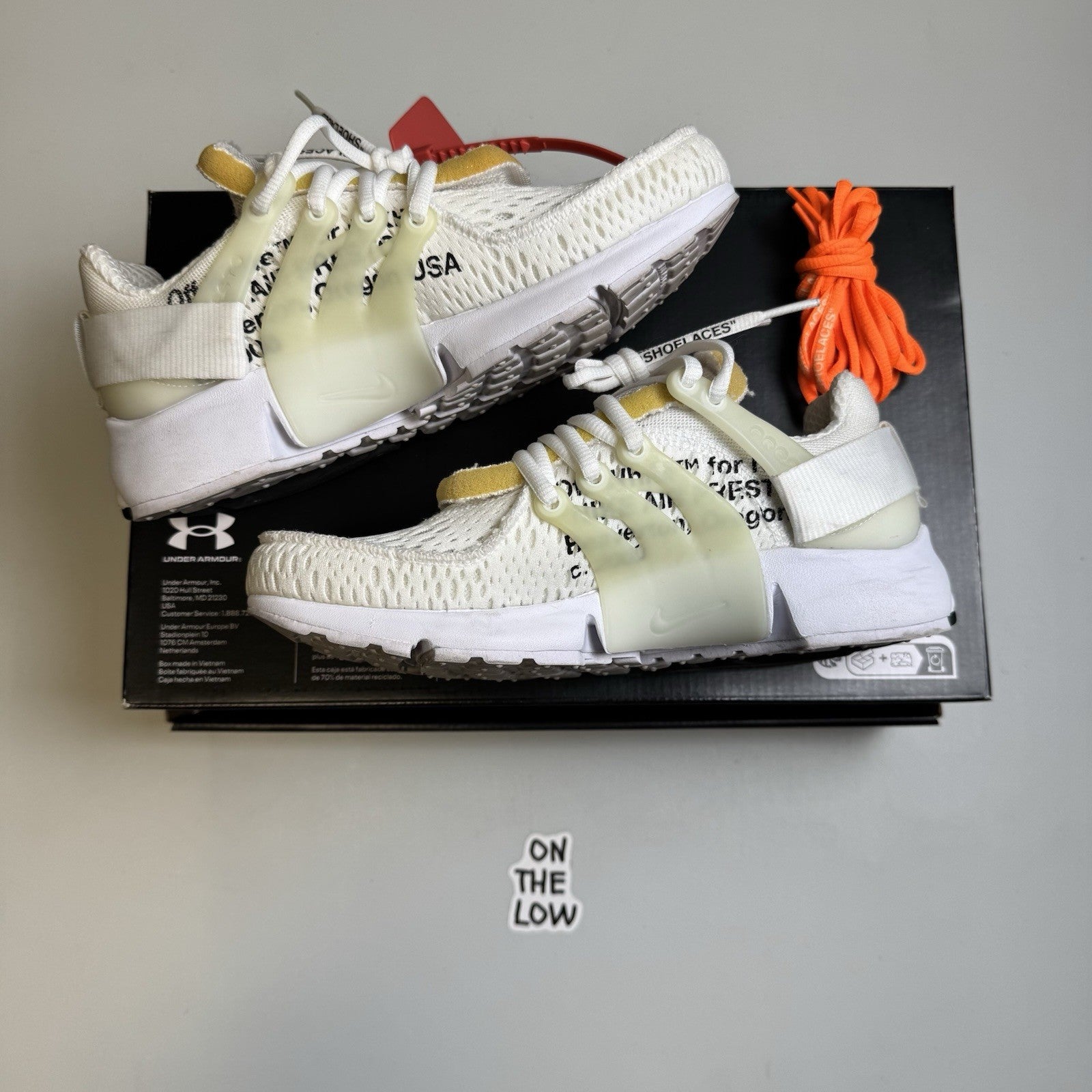 Nike Air Presto Off-White White 2018 |AA3830-100 | Size 4 MENS / 5.5W | MINT