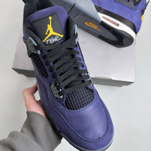 Nike Air Jordan 4 Retro Lakers Imperial Purple | FV5029-500 | NEW | size 7-15