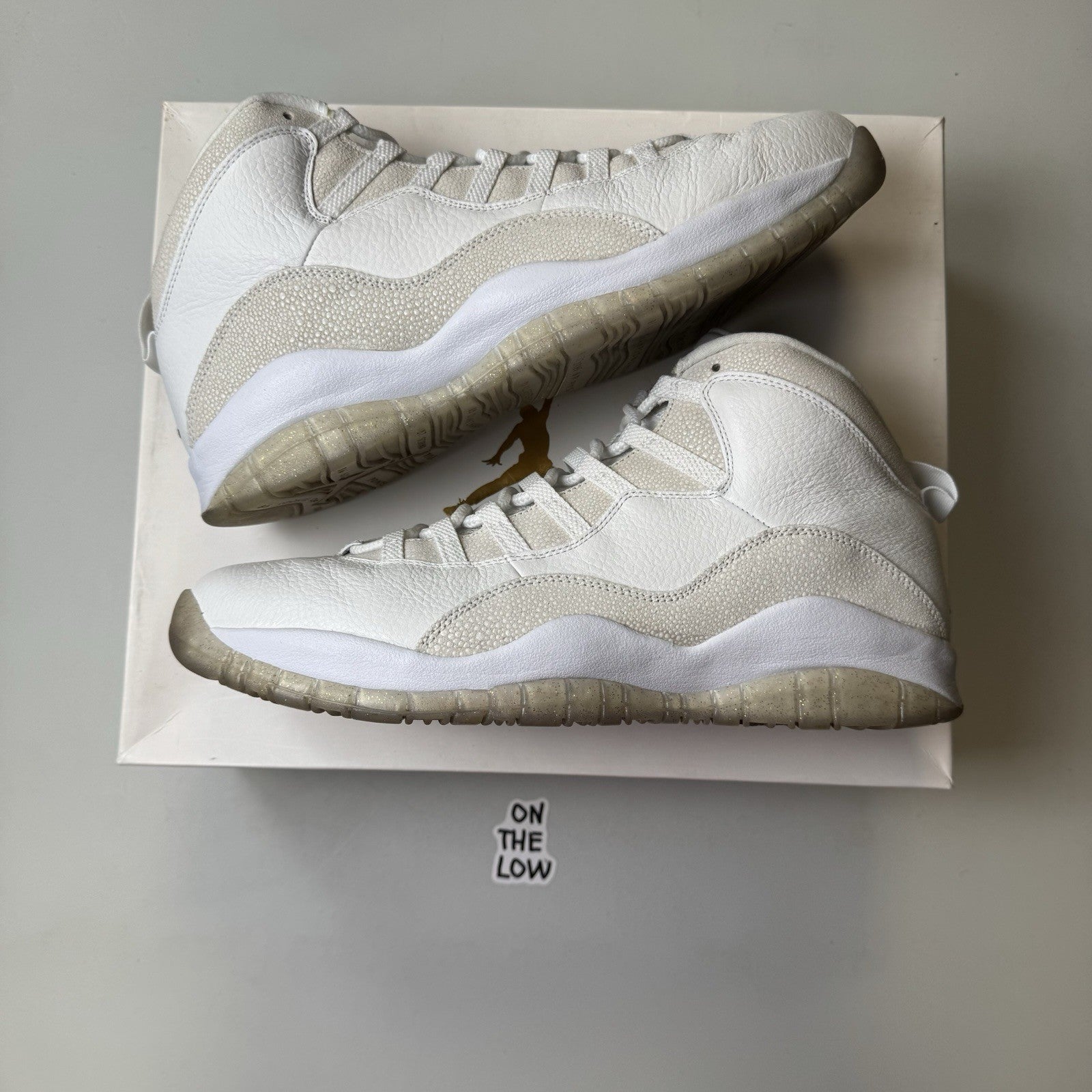 Nike Air Jordan 10 x Drake OVO White Gold | 819955-100 | Size 13 Mens