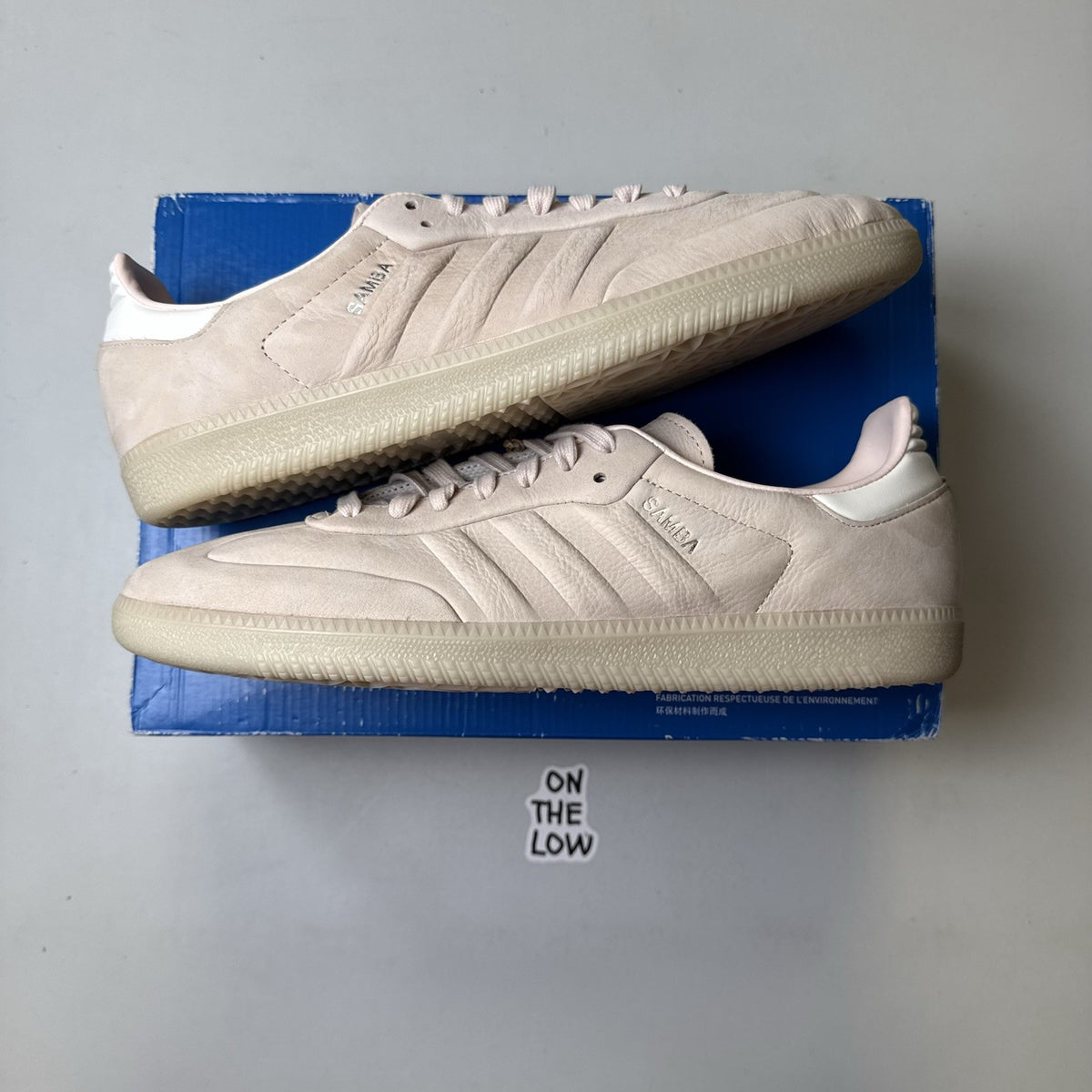 Adidas Men's Samba Pink Leather Wonder Quartz | NEW | IE4958 | Size 10.5 Mens