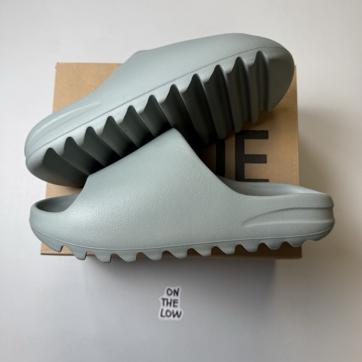 Adidas Yeezy Slide Salt Mint Green Men's NEW | ID5480 |  size 10/11/13 mens