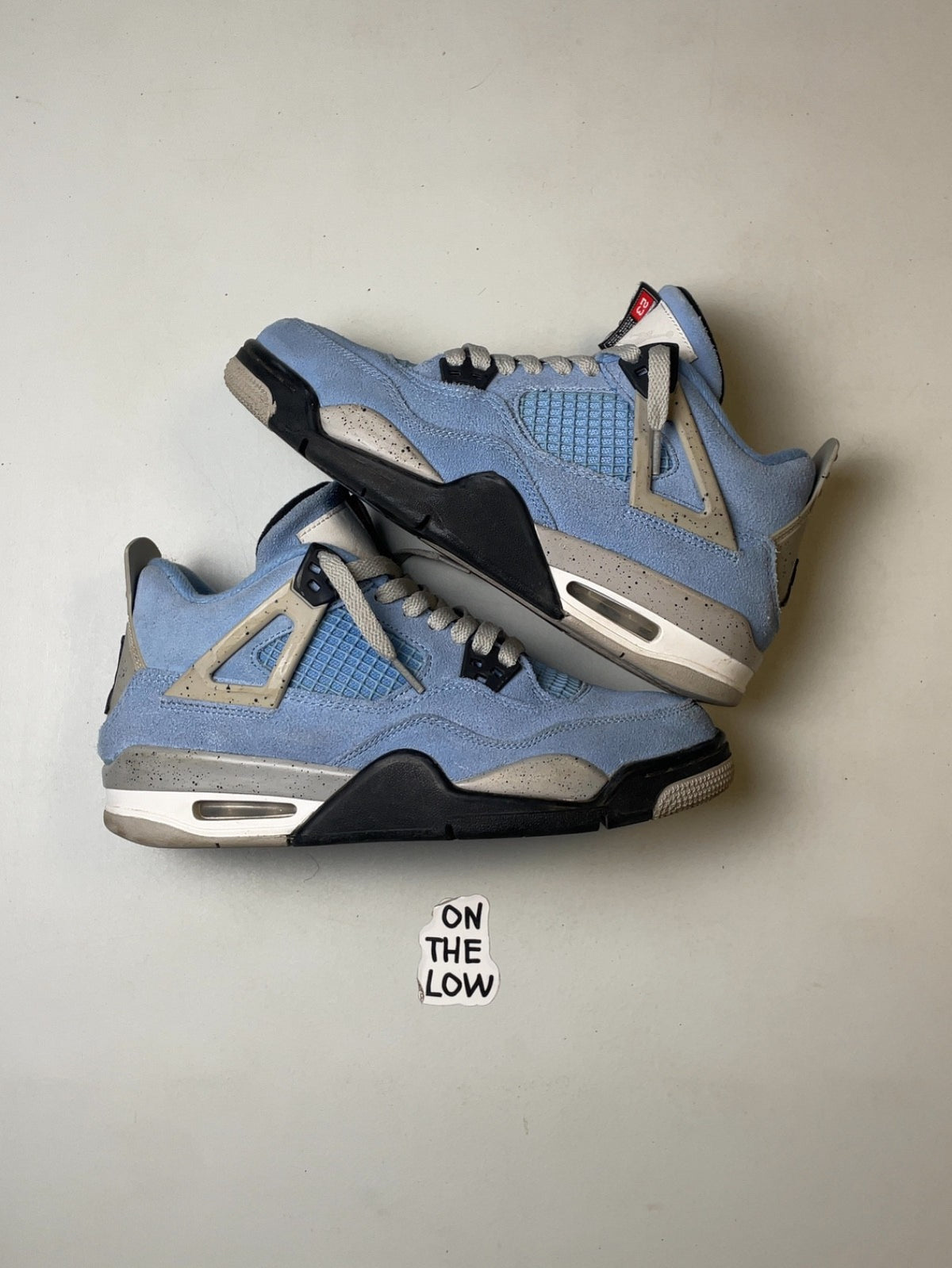 Ai Jordan 4 Retro University Blue (GS) | 408452-400 | Size 7Y / 8.5W
