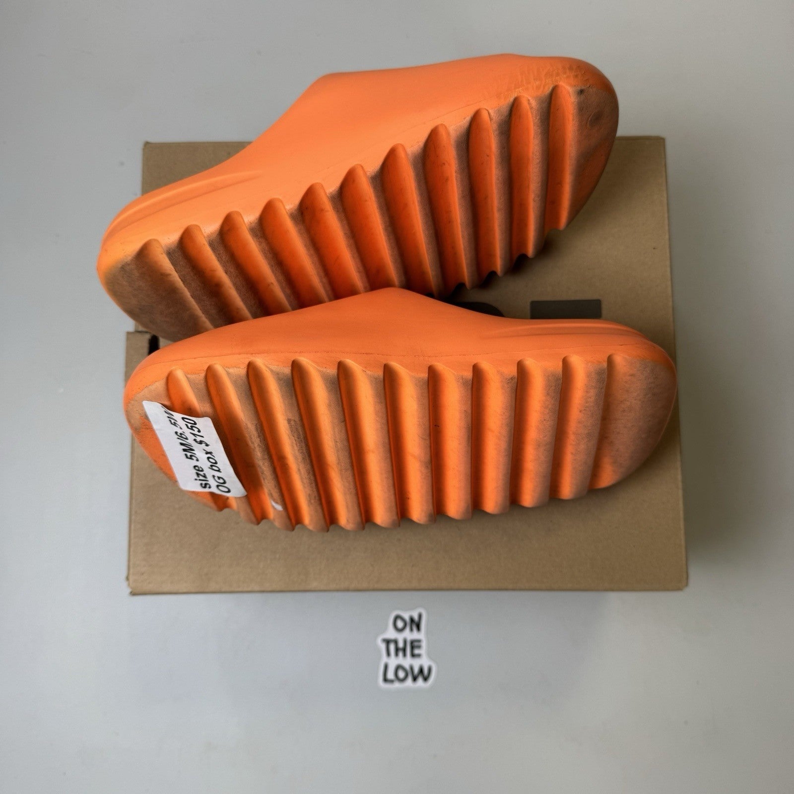 Adidas Yeezy Slide Enflame Orange | GZ0953 | Size 5 Mens / 6 W | Ships Fast!