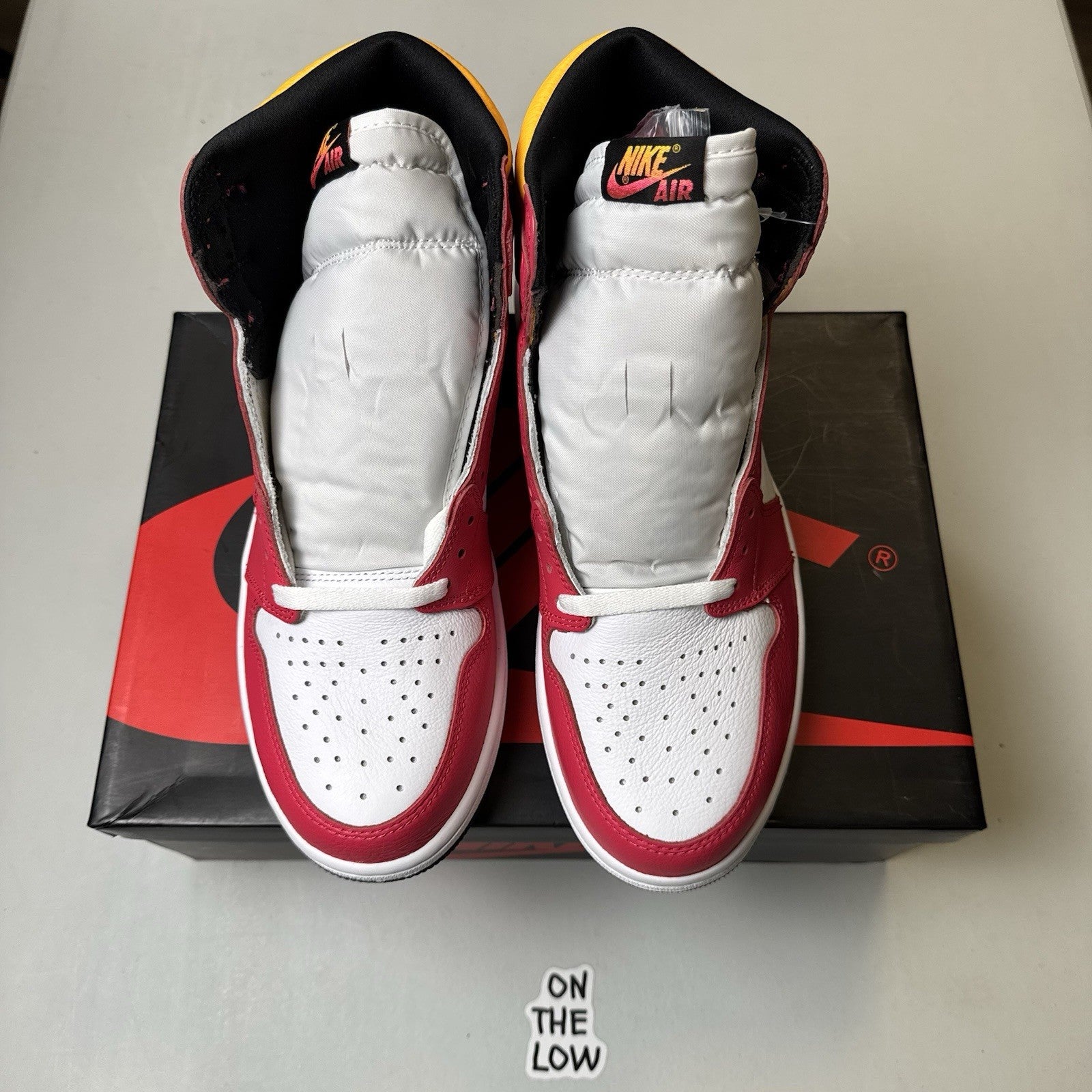 Nike Air Jordan 1 Retro Light Fusion Red | 555088-603 | NEW | Size 11 Mens US