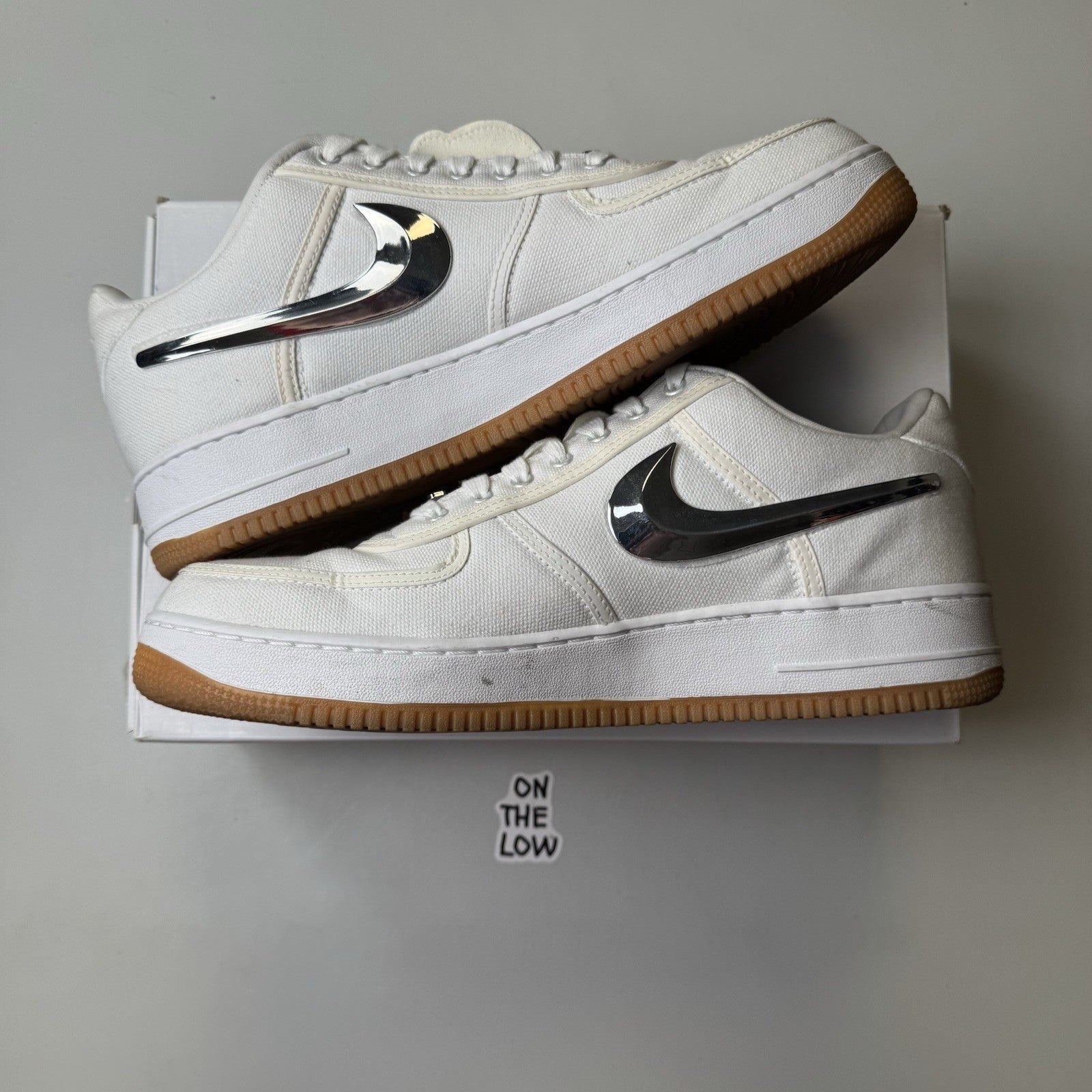 Nike Air Force 1 Low x Travis Scott AF100 Canvas | AQ4211 100 | Size 13