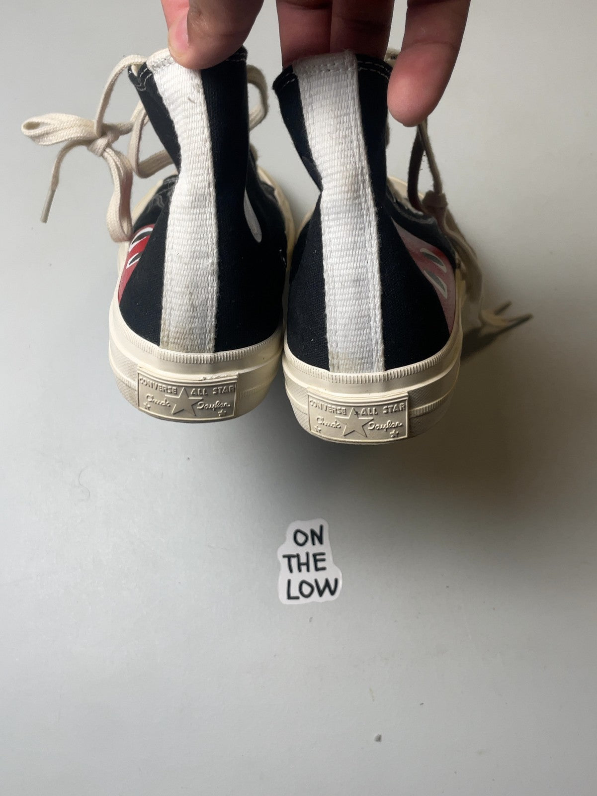 Converse x Comme des Garçons Play Chuck TaylorHigh 70 | 150204C | size 8.5 mens
