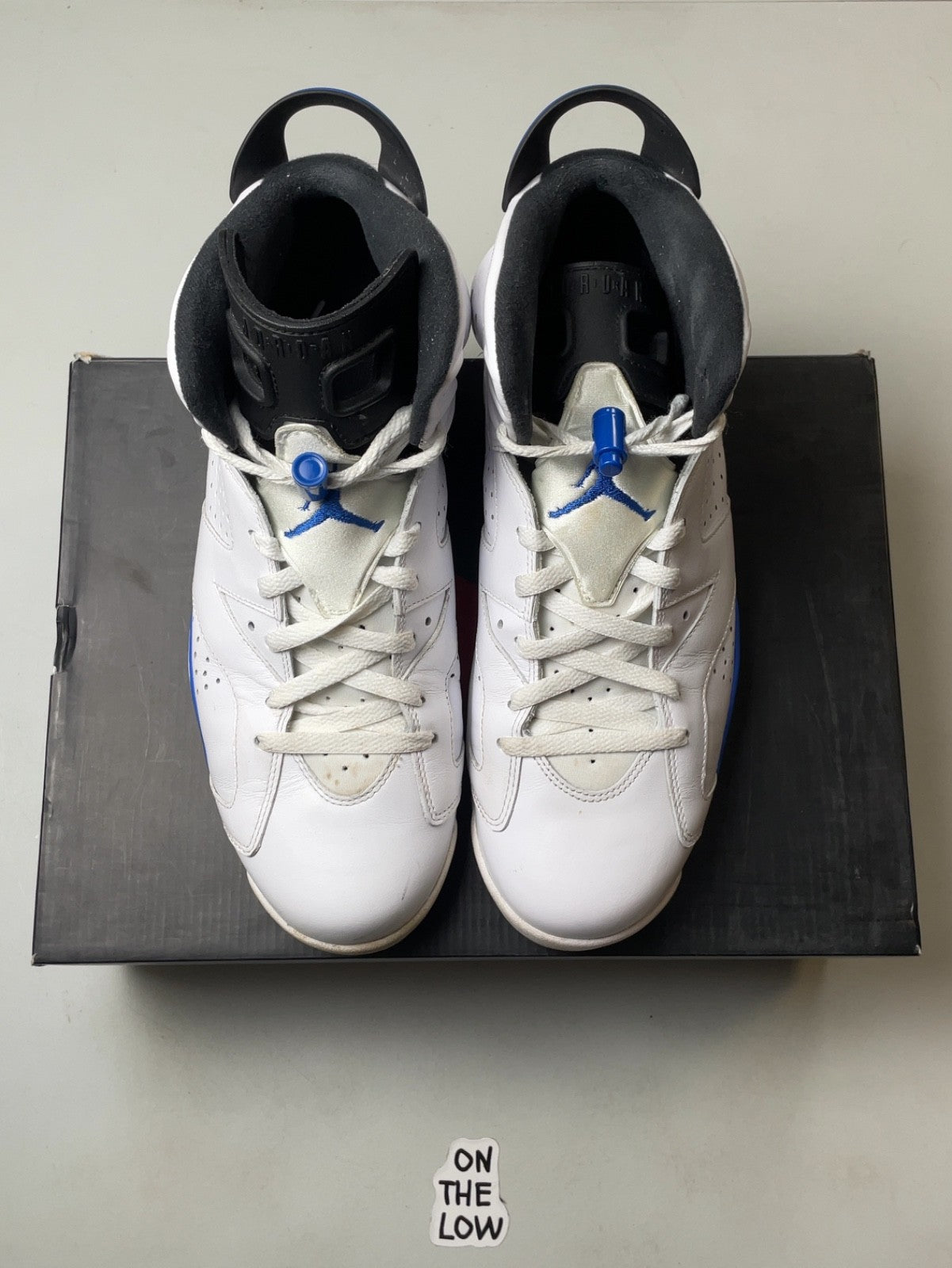 Jordan 6 Retro Sport Blue (2014) | 384664-107 | Size 12 Men's US