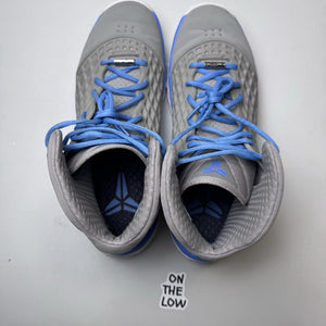 Nike Mens Zoom Kobe 3 MPLS Seal Grey UNC White | 318090-011 | Size 10.5 Mens