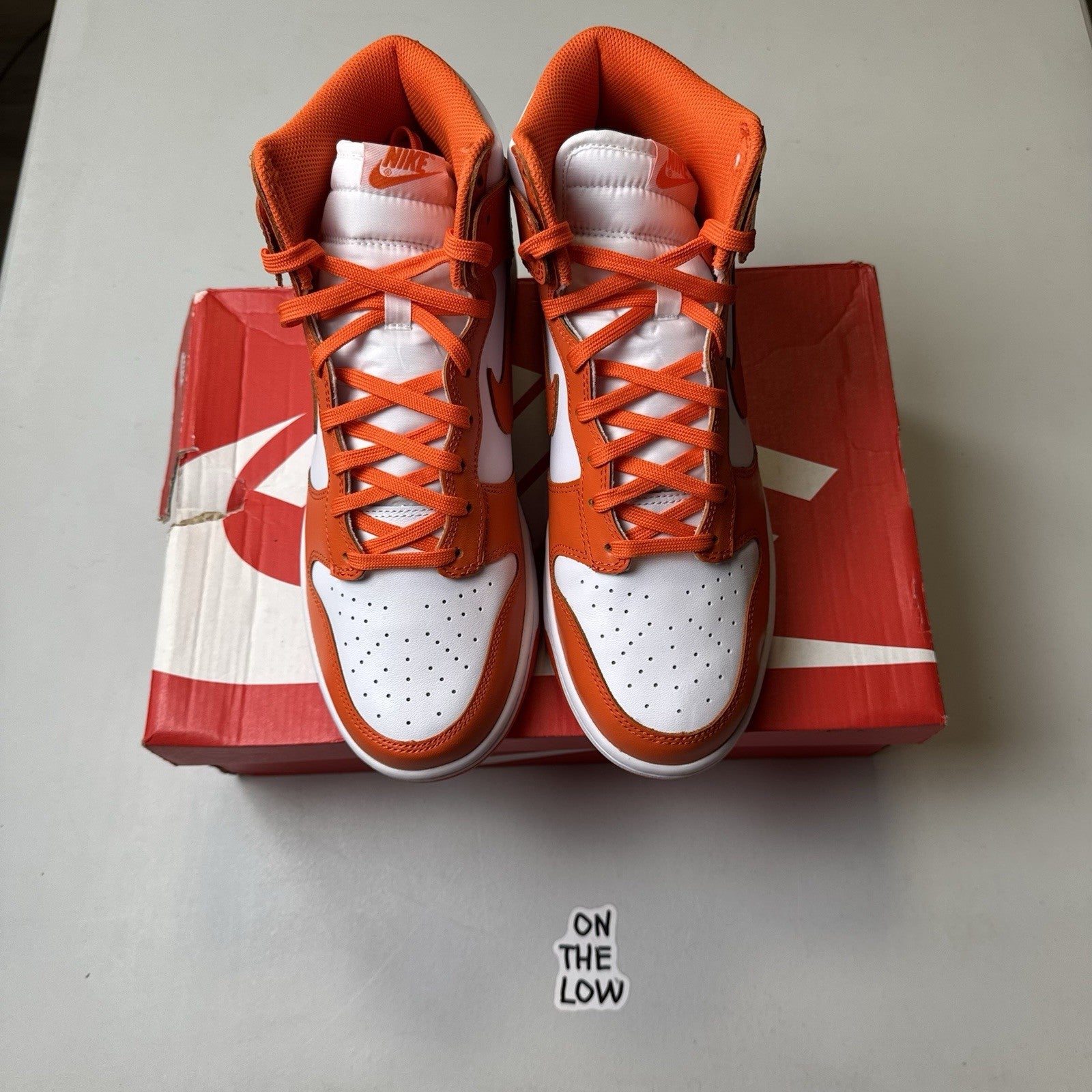 Nike Dunk High Syracuse Orange White | DD1399-101 | NEW |  Size 9.5 Mens