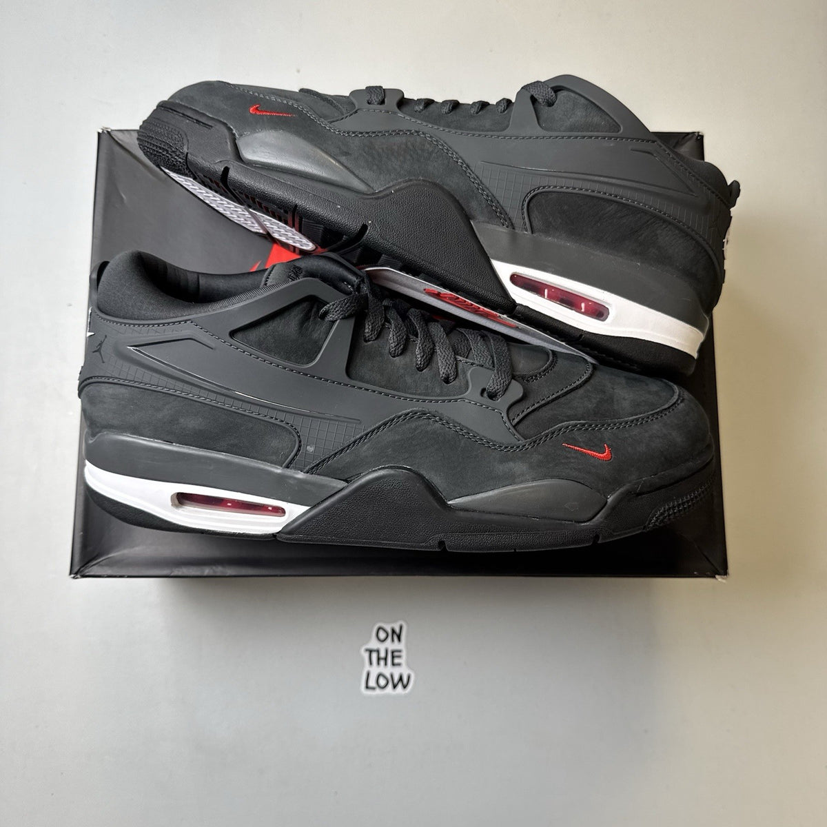 Nigel Sylvester x Air Jordan 4 RM SP Driveway Grey |  HF4334-004 | NEW |Size 12M