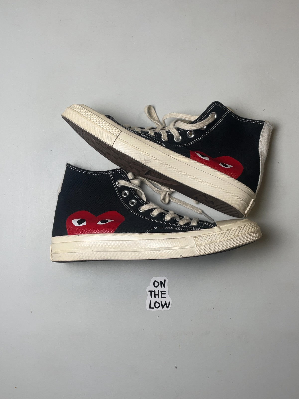 Converse x Comme des Garçons Play Chuck TaylorHigh 70 | 150204C | size 8.5 mens