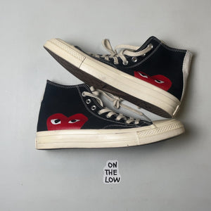 Converse x Comme des Garçons Play Chuck TaylorHigh 70 | 150204C | size 8.5 mens