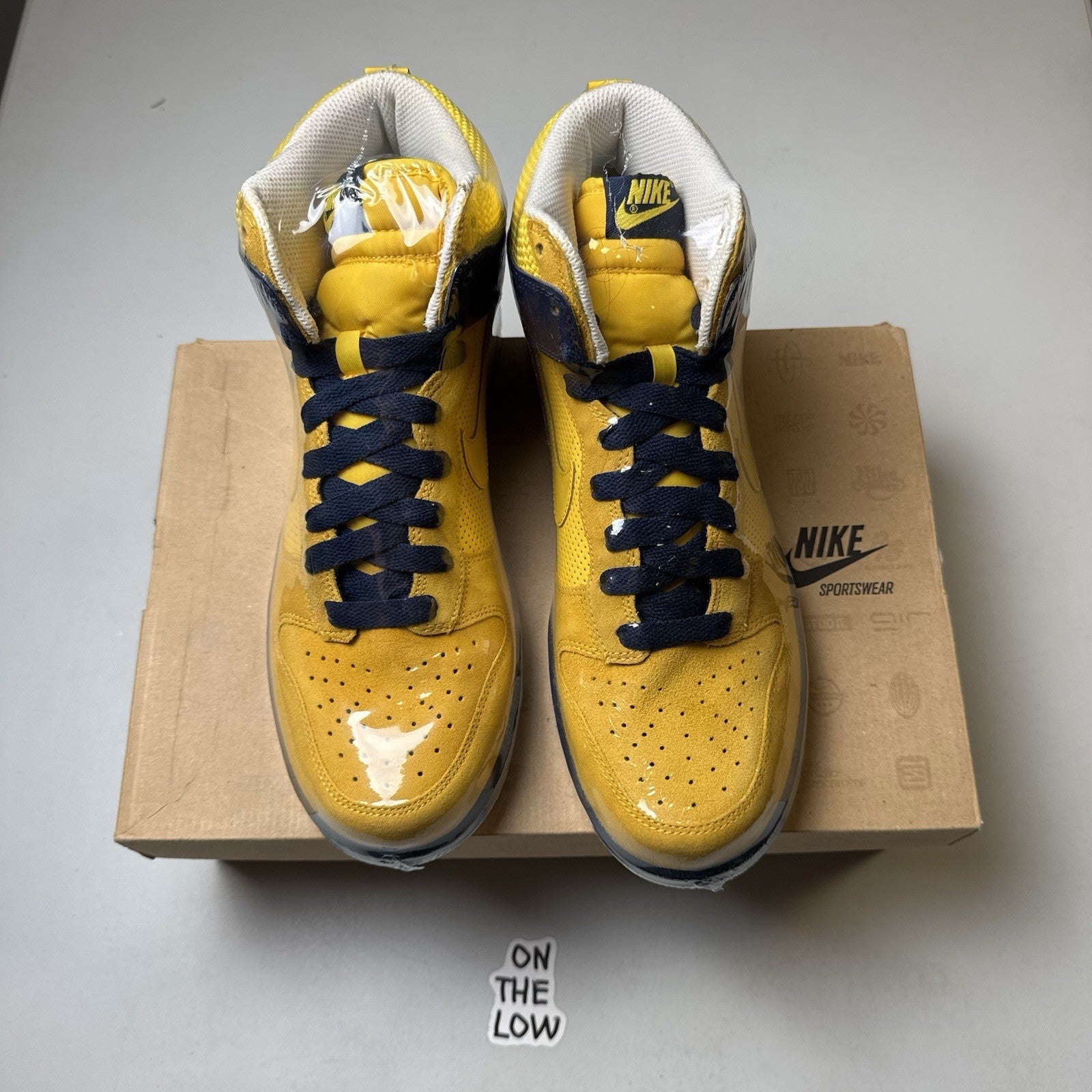 Nike Dunk High Golden State Warriors | 317982-771 | NEW | Size 9.5 mens