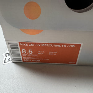 Nike Zoom Fly Mercurial Off-White Black 2018 |AO2115-001 |  Size 8.5 Mens US