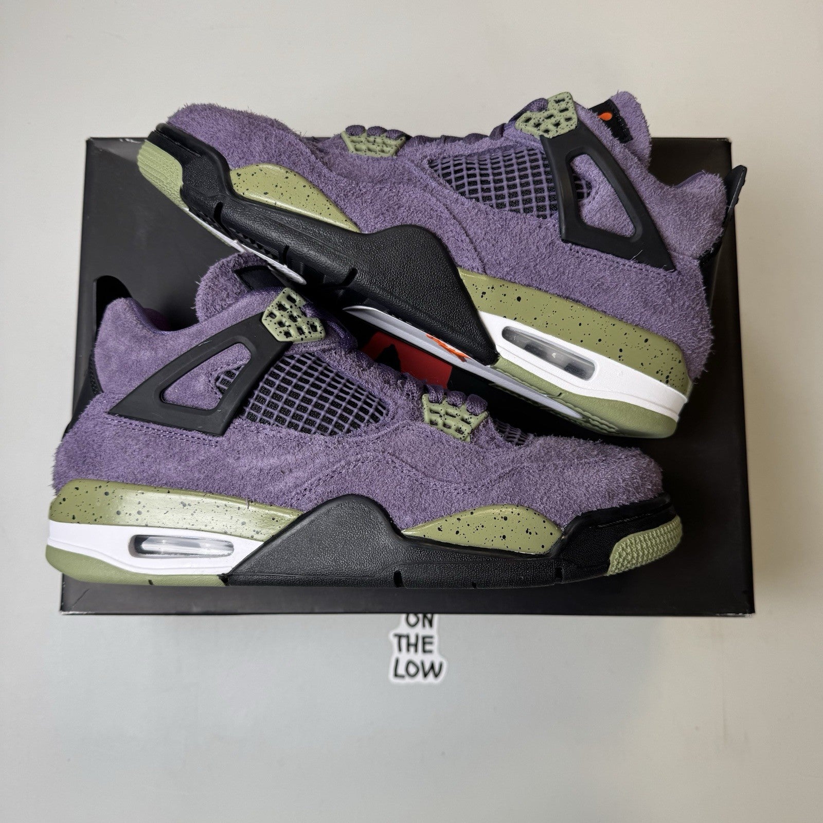 Air Jordan 4 Retro Canyon Purple (W) 2022 | AQ9129-500 |  NEW | Size 9W/7.5M