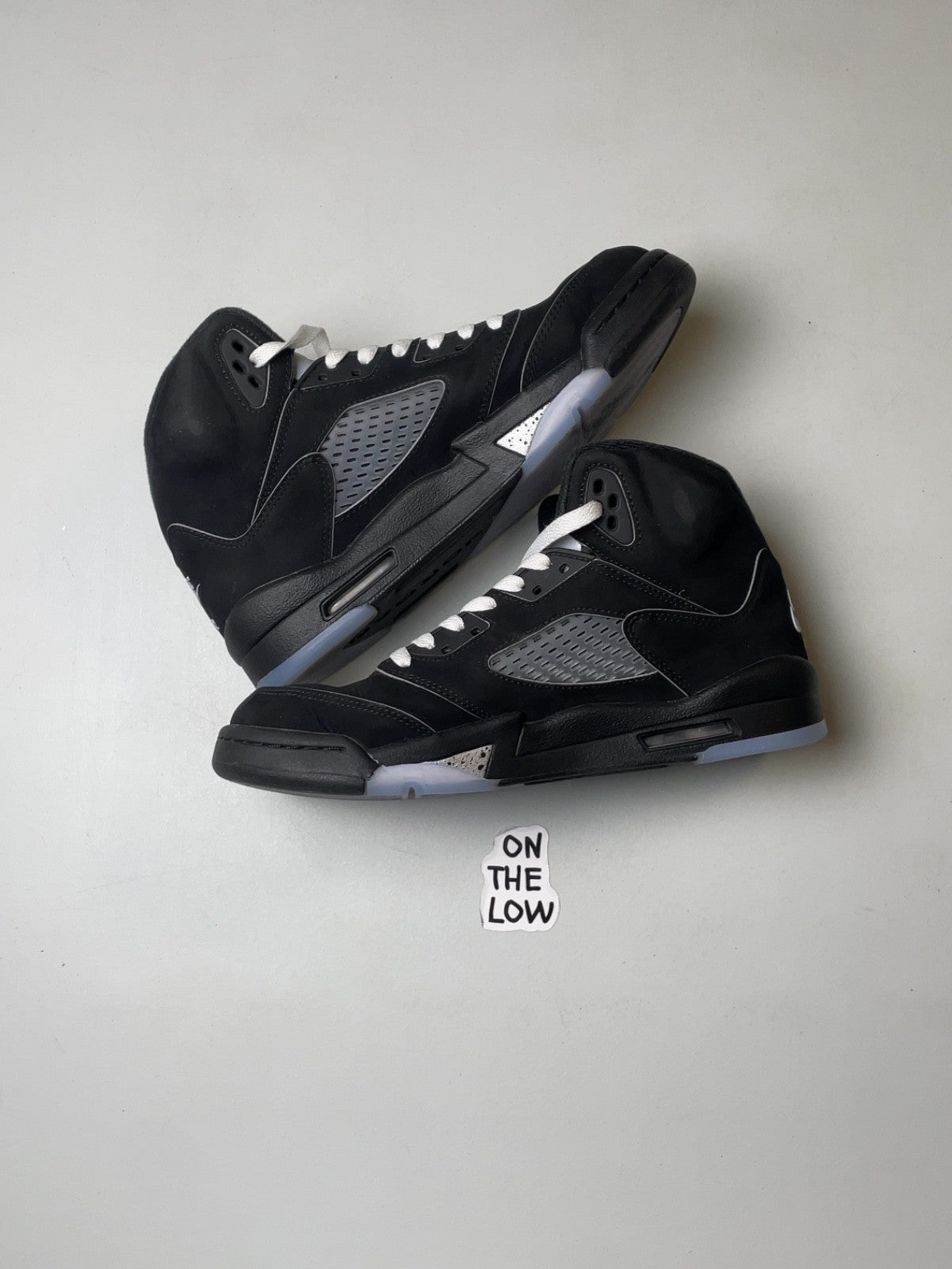 Jordan 5 Retro OG Black Metallic Reimagined (GS) | HF3976-001 | Size 7Y / 8.5W