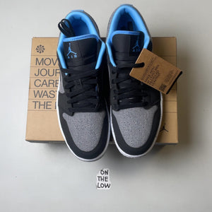 Air Jordan 1 Low SE Crater Grey University Blue | DM4657-004 | Size 10 Men's US