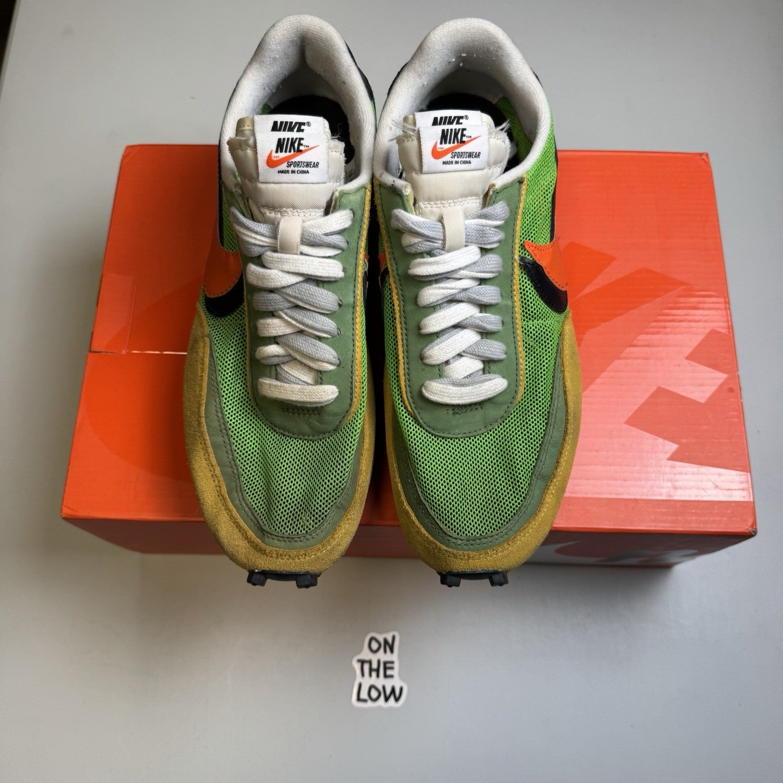 Nike LD Waffle Sacai Green Gusto 2019 | Size 9.5 Mens | BV0073-300 | SHIPS FAST!