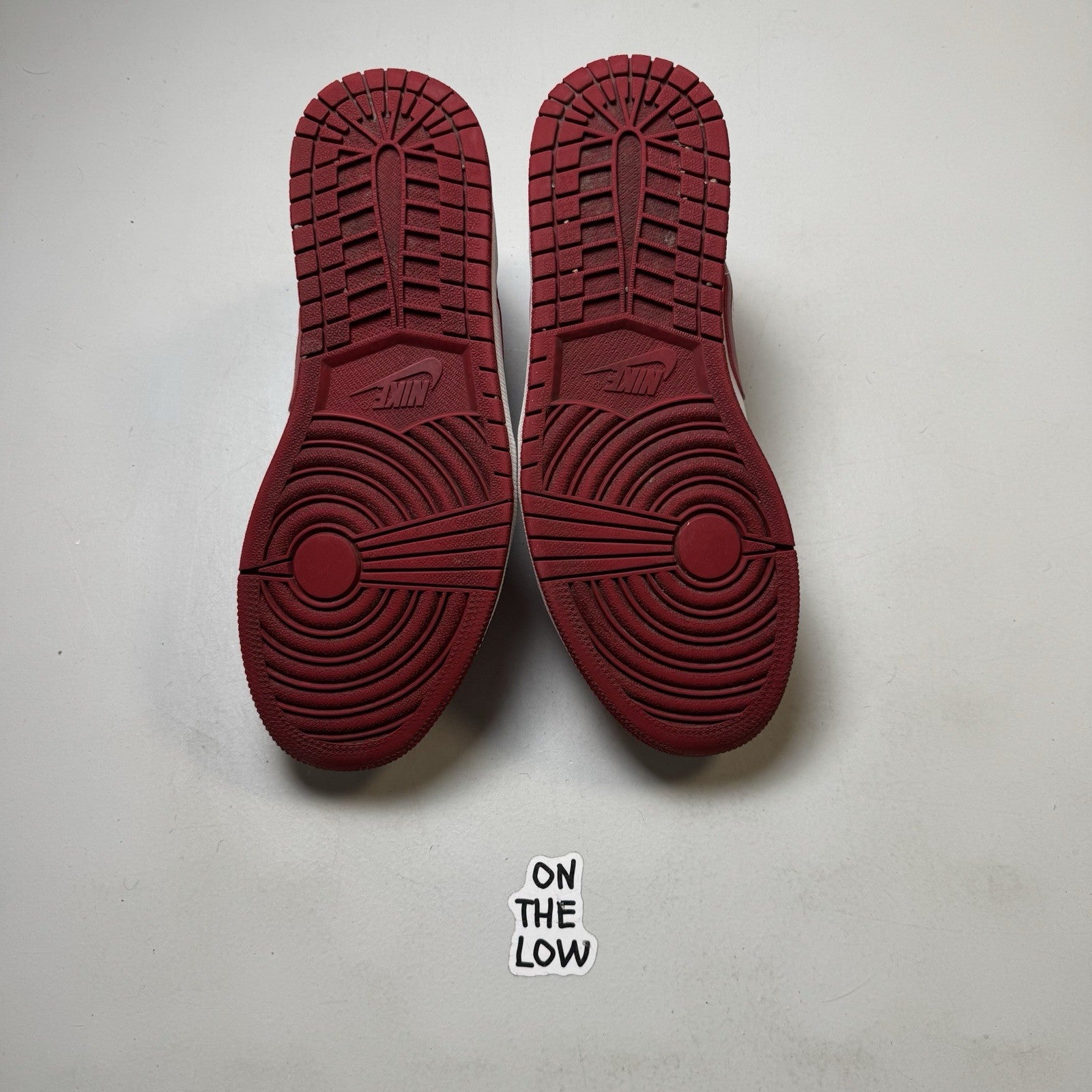 Jordan 1 Low Gym Red White | 553558-611 | Size 10