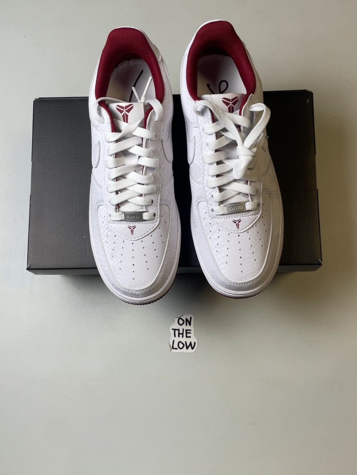 Nike Air Force 1 Low Kobe Bryant Forever Lower Merion Home | IB0018-101 | 7.5 M