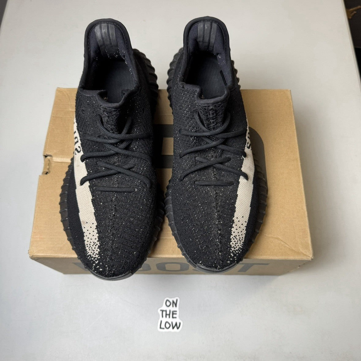 Adidas Yeezy Boost 350 V2 Core Black White | BY1604 | Size 11 mens