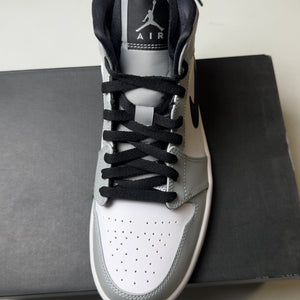 Air Jordan 1 Mid Light Smoke Grey | 554724-092 | Size 9 Men's US *READ DESC*