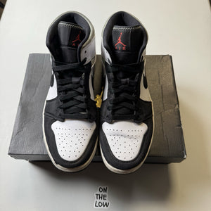 Jordan 1 Mid SE Red Black Toe | 852542-100 | Size 11 Mens