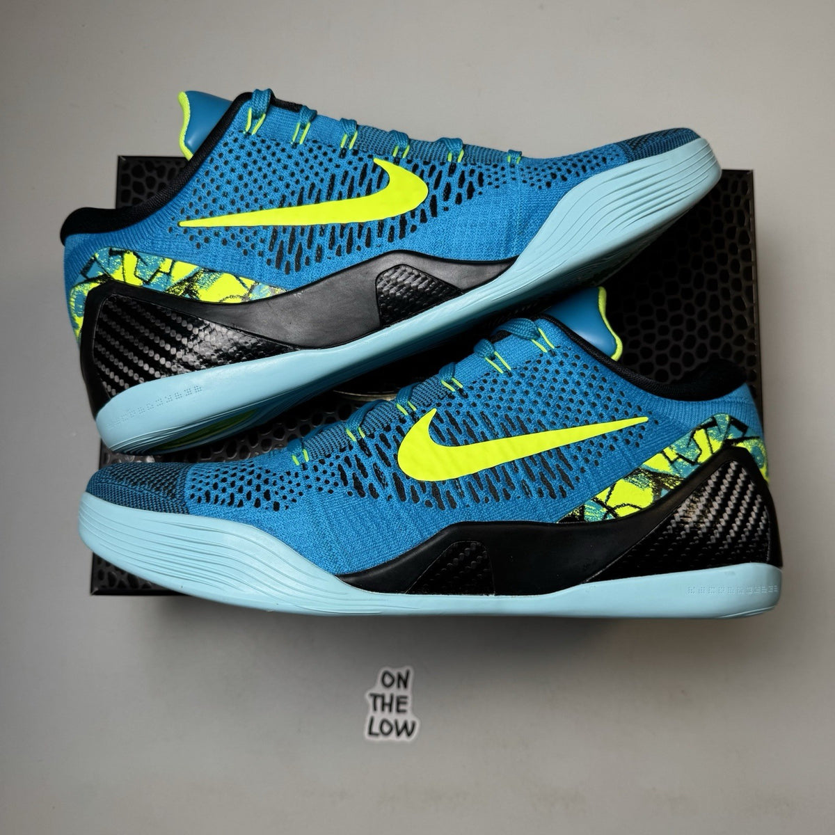Men’s Kobe 9 Elite Low Protro Perspective |  IO3673-400 | Size 14