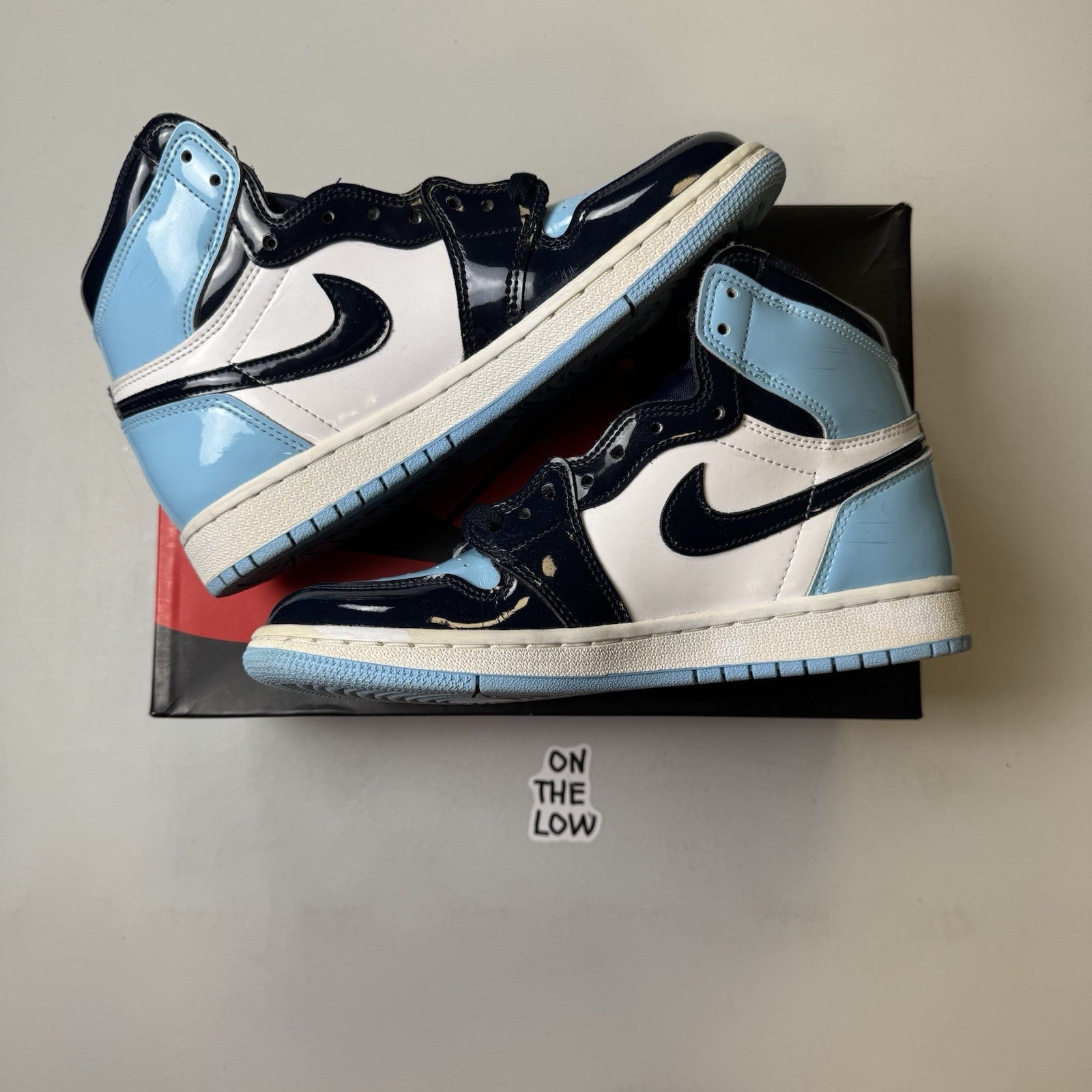 WMNS Nike Air Jordan 1 Retro High OG Blue Chill |6.5W/5M CD0461-401 | FAST SHIP!