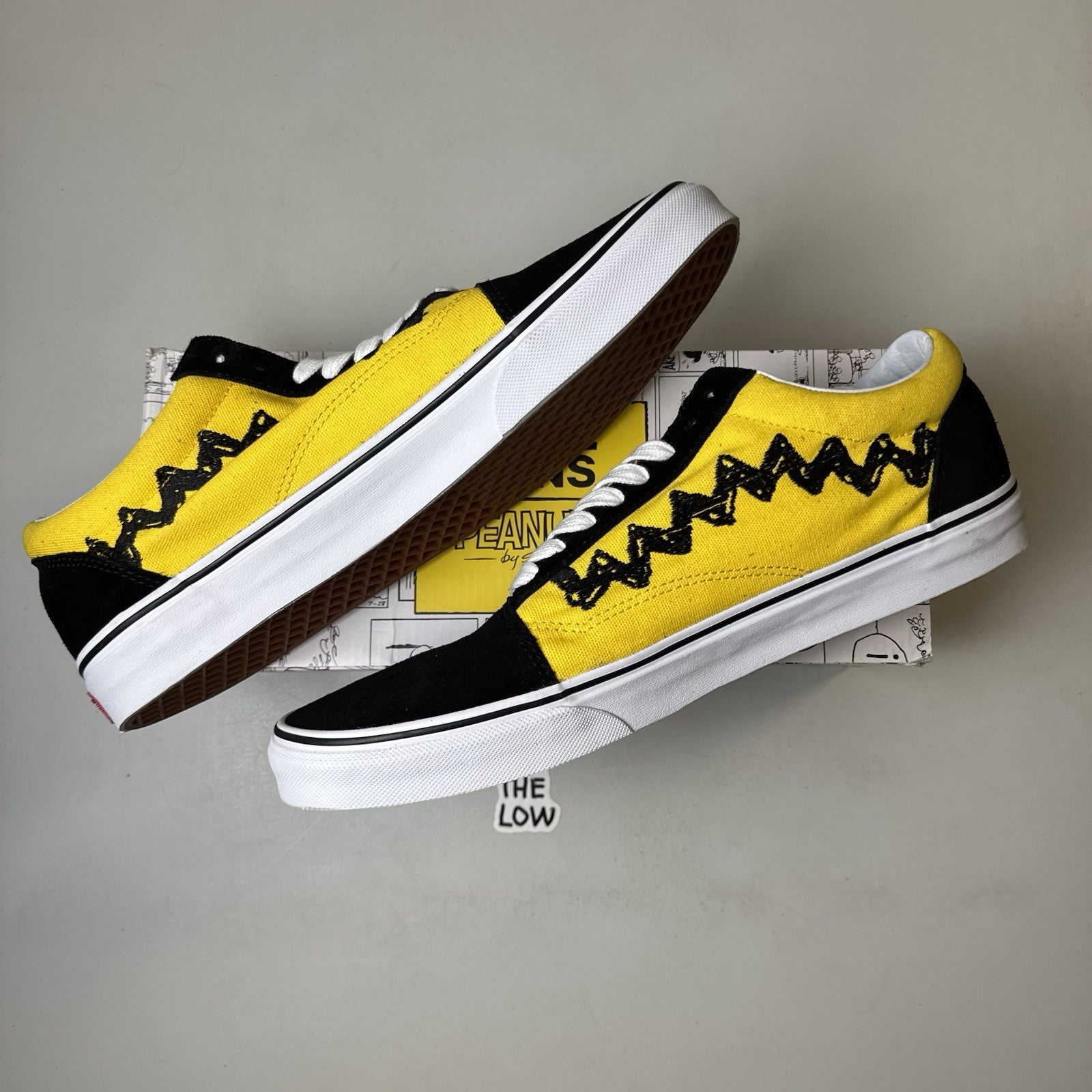 Vans Old Skool Peanuts Charlie Brown | VNOA38G10HJ | NEW | Size 13 mens