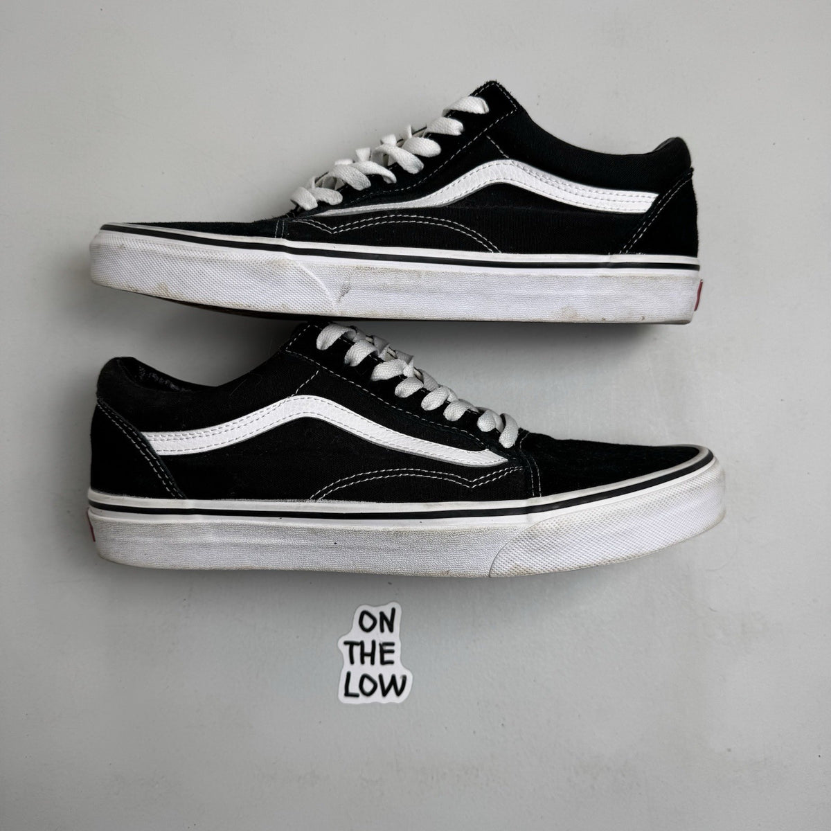 Vans Old Skool Black White | 500714 | Size 10