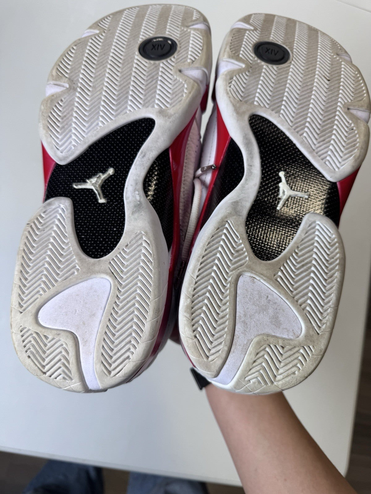 Air Jordan 14 Retro 2019 Rip Hamilton White Red |487471-100 | Size 14 Mens US