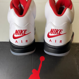 Air Jordan 5 Retro Fire Red Silver Tongue (2020) | DA1911-102 | Size 13 Men's US