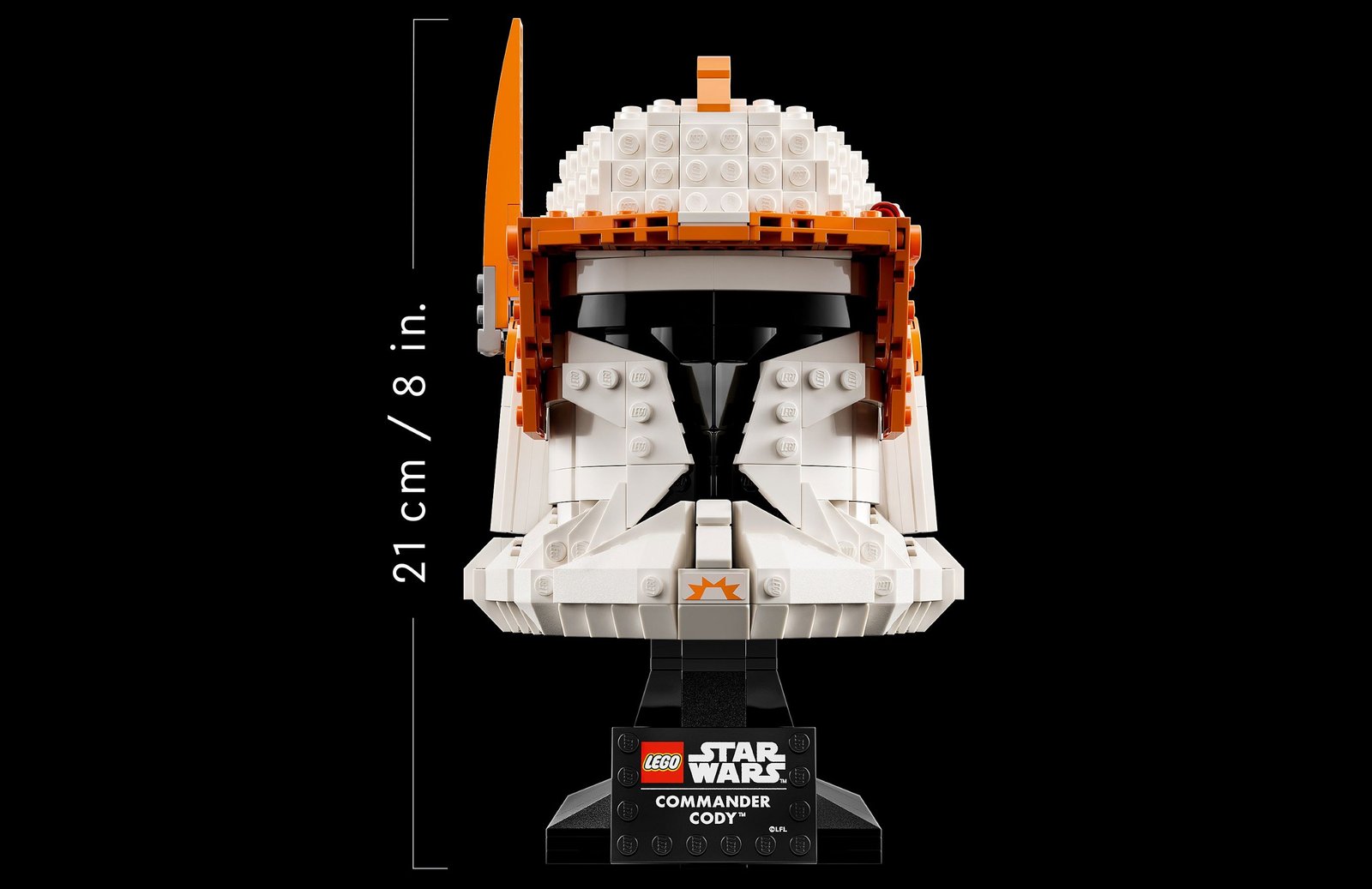 LEGO Clone Commander Cody™ Helmet — Official LEGO gallery 4 of 4 — LEGO set 75350