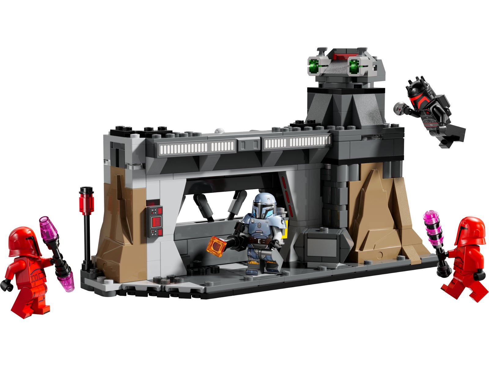 LEGO Paz Vizsla™ and Moff Gideon™ Battle — Official LEGO gallery 1 of 4 — LEGO set 75386