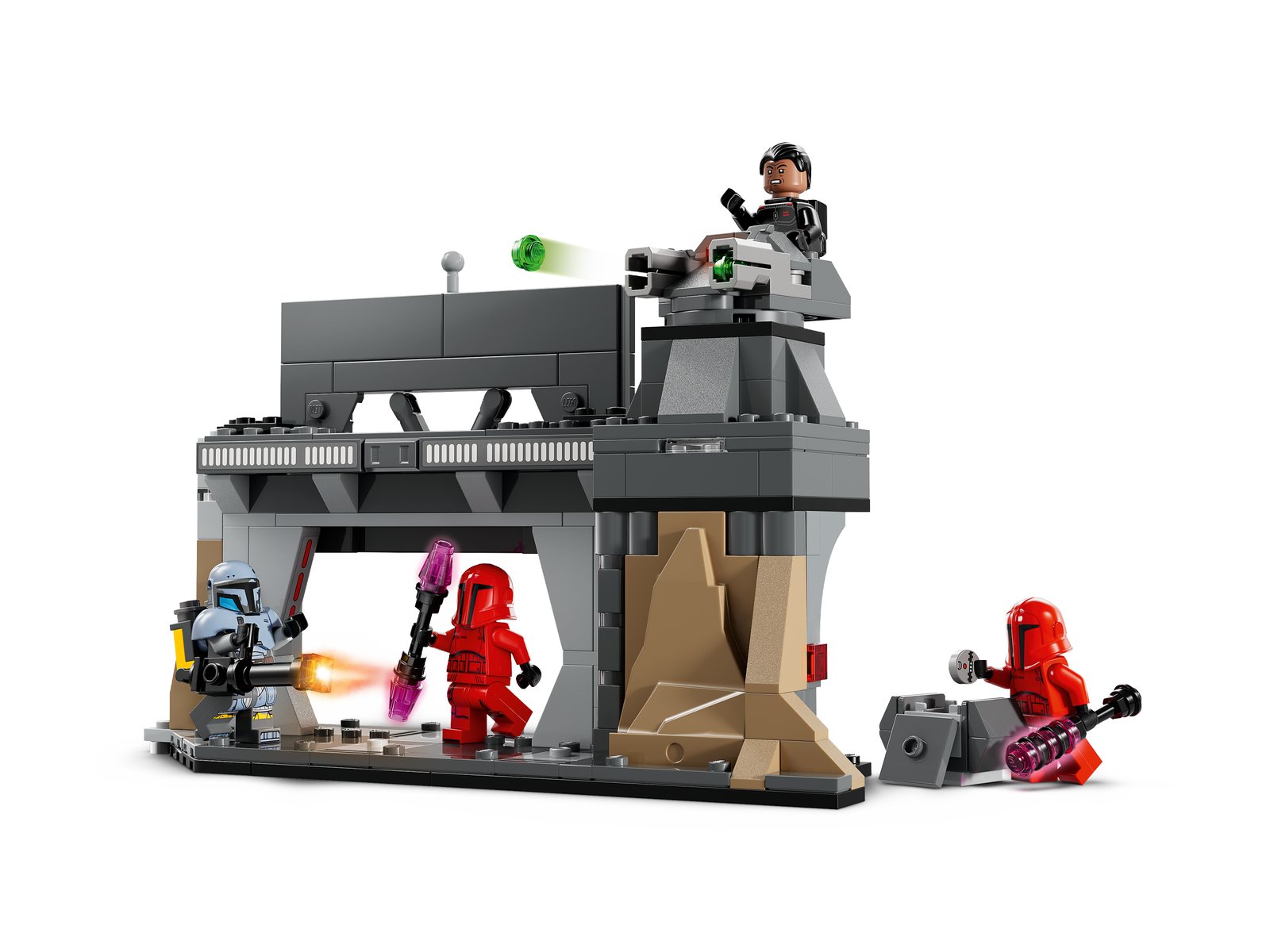 LEGO Paz Vizsla™ and Moff Gideon™ Battle — Official LEGO gallery 3 of 4 — LEGO set 75386