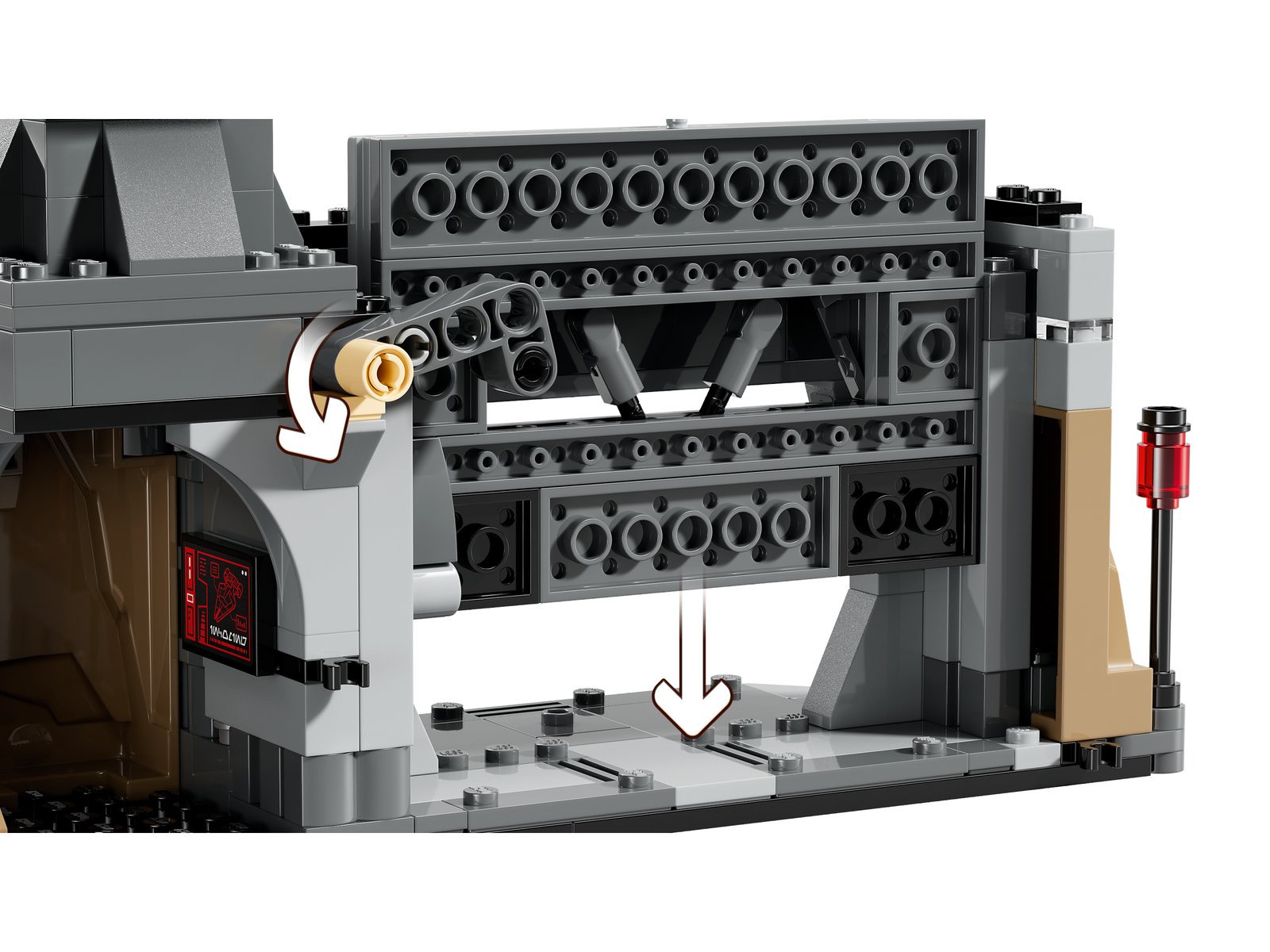 LEGO Paz Vizsla™ and Moff Gideon™ Battle — Official LEGO gallery 4 of 4 — LEGO set 75386