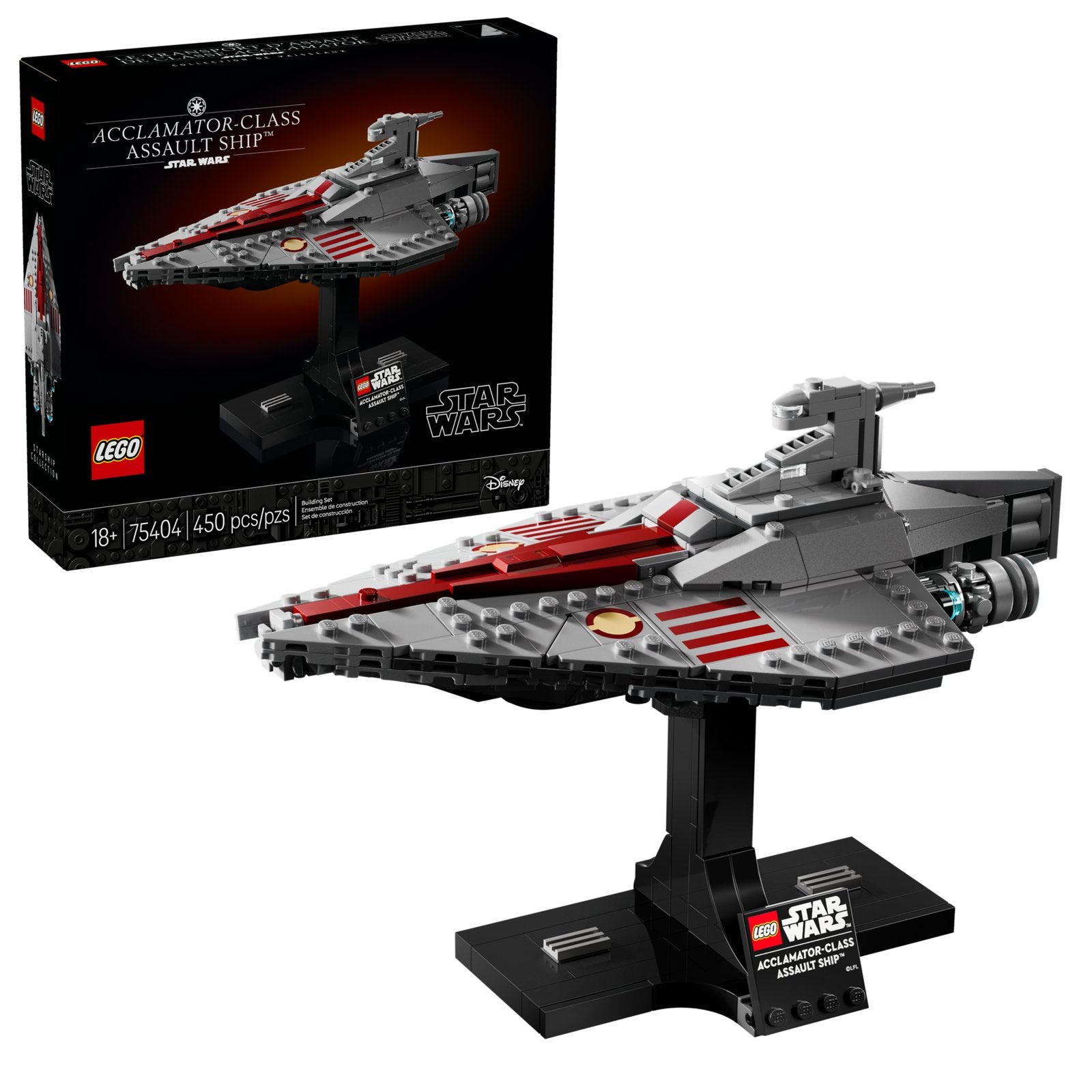 LEGO Acclamator-Class Assault Ship™ — Official LEGO gallery 2 of 4 — LEGO set 75404