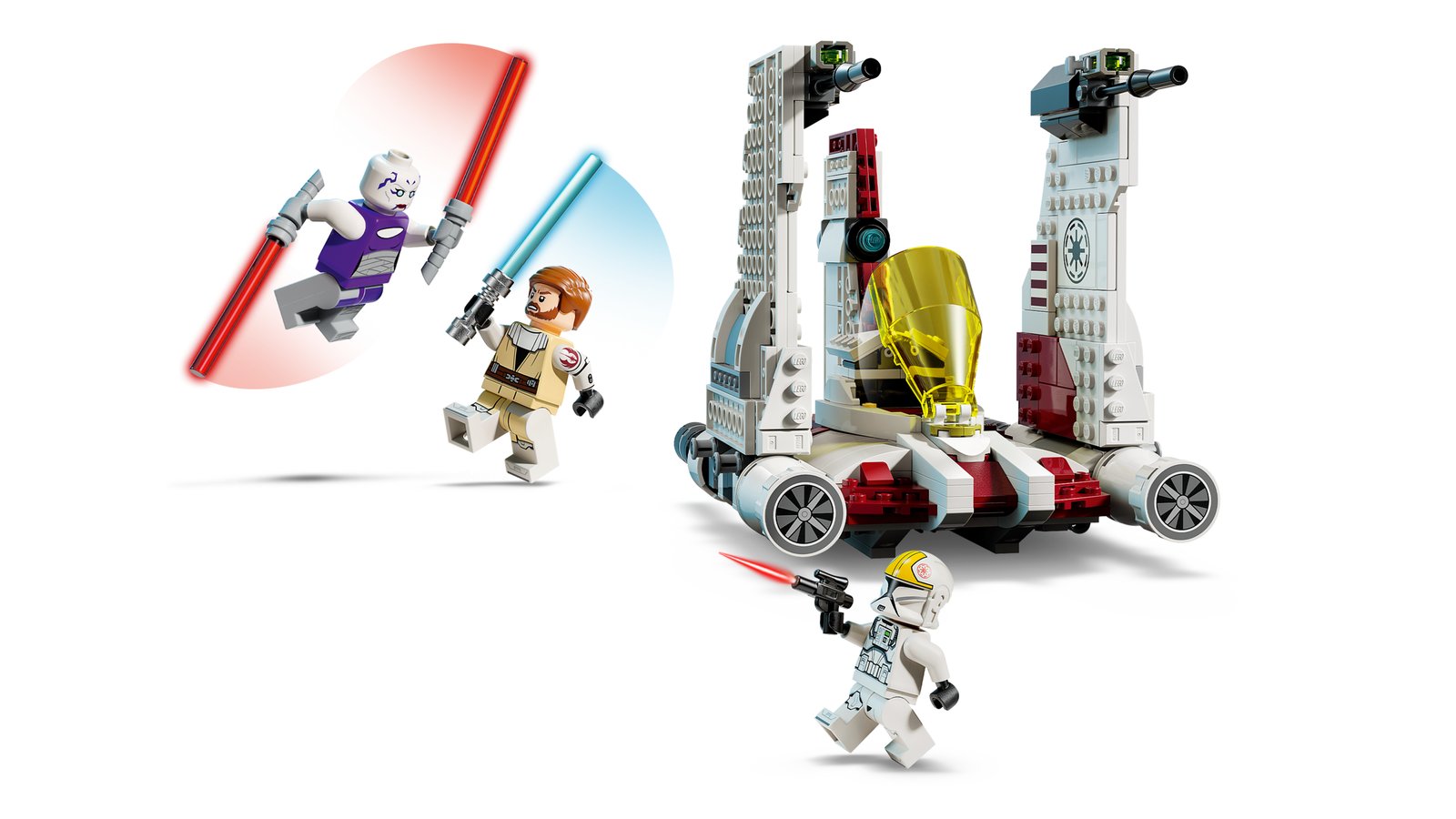 LEGO V-19 Torrent Starfighter — Official LEGO gallery 3 of 4 — LEGO set 75432