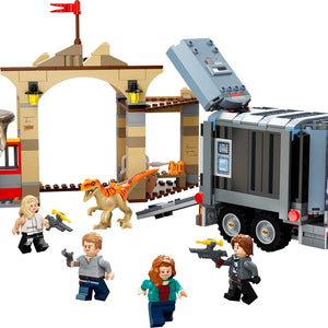 LEGO T. rex & Atrociraptor Dinosaur Breakout — Official LEGO gallery 1 of 4 — LEGO set 76948